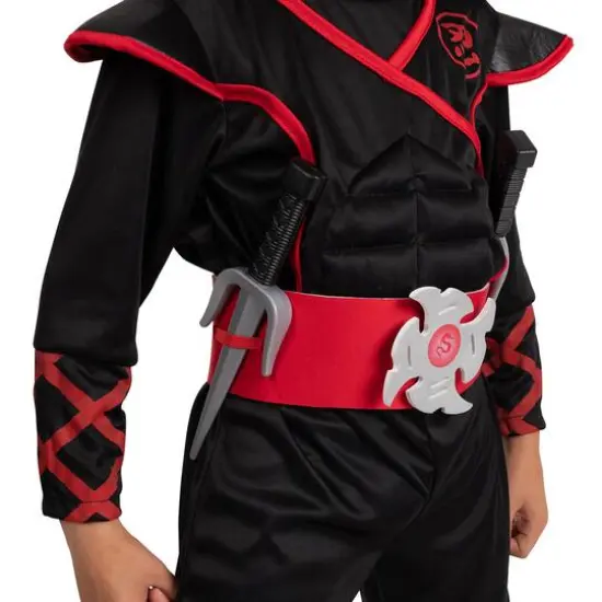 Bintiva Dress Up & Drama Play Ninja Costume Trunk Set {9}