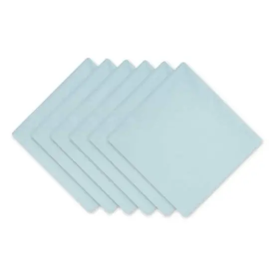 DII&reg; Oversized Napkin, 6ct. Robin's Egg Blue {1}