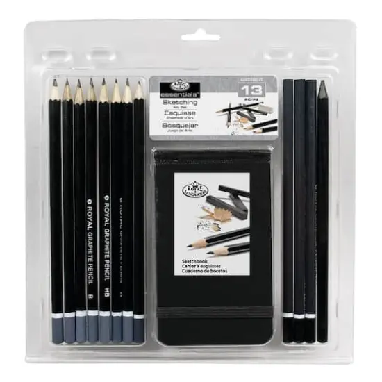Royal & Langnickel&reg; Essentials&trade; Sketching Art Set With Sketchbook {1}