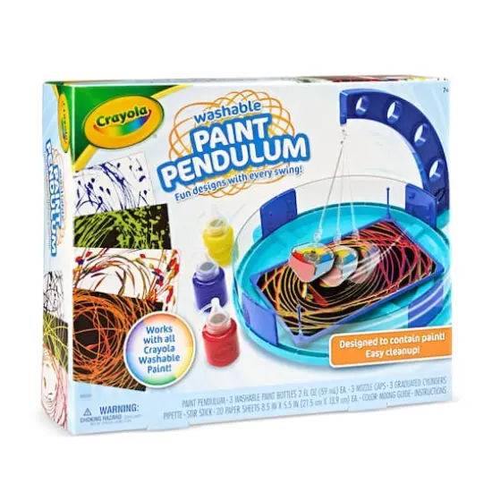 Crayola&reg; Washable Paint Pendulum Kit {4}