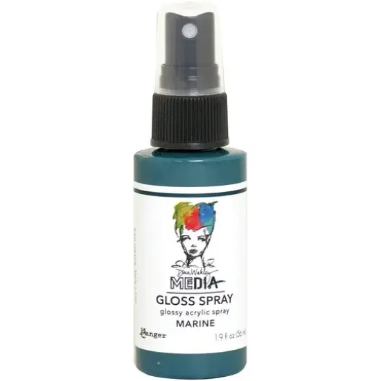 Dina Wakley Media Gloss Spray Marine {1}