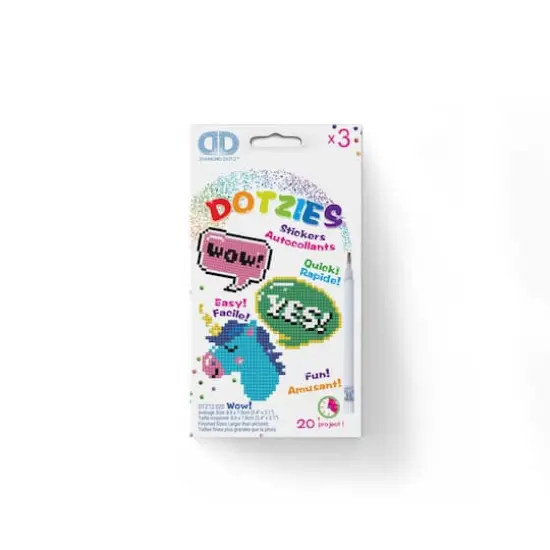 Diamond Dotz&reg; Wow Dotzies Stickers Kit {3}