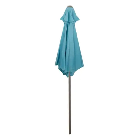 6.5ft. Outdoor Patio Market Umbrella Turquoise {5}