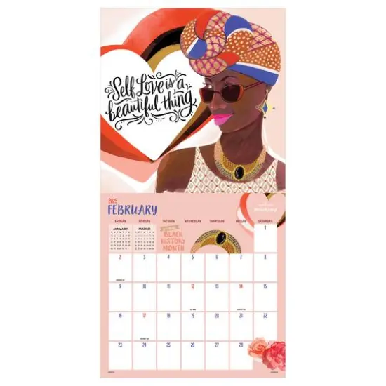 TF Publishing 2025 Mahogany Wall Calendar {5}