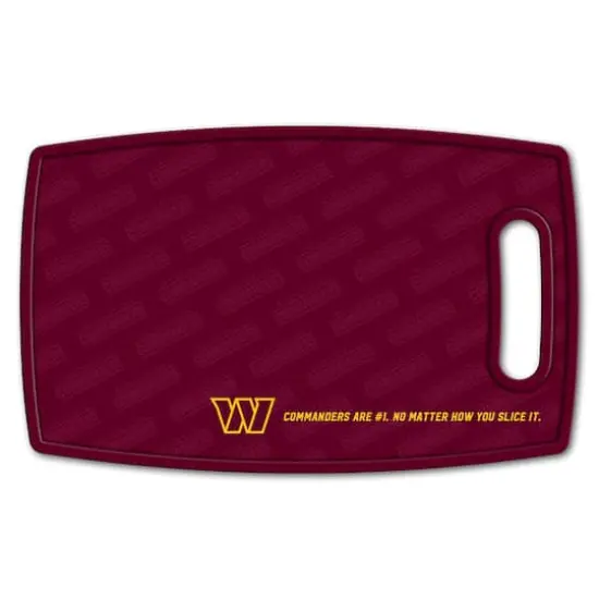 NFL Logo Series Cutting Board Washington Commanders {5}