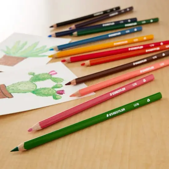 Staedtler&reg; Triangular Colored Pencils, 72ct. {3}