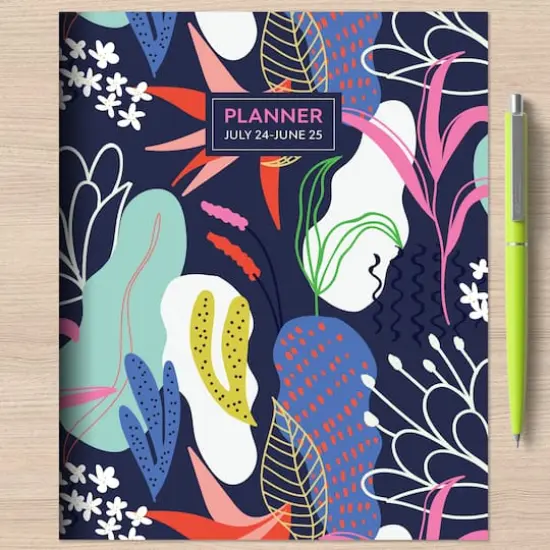TF Publishing 2024-2025 Medium Funky Floral Monthly Planner {6}