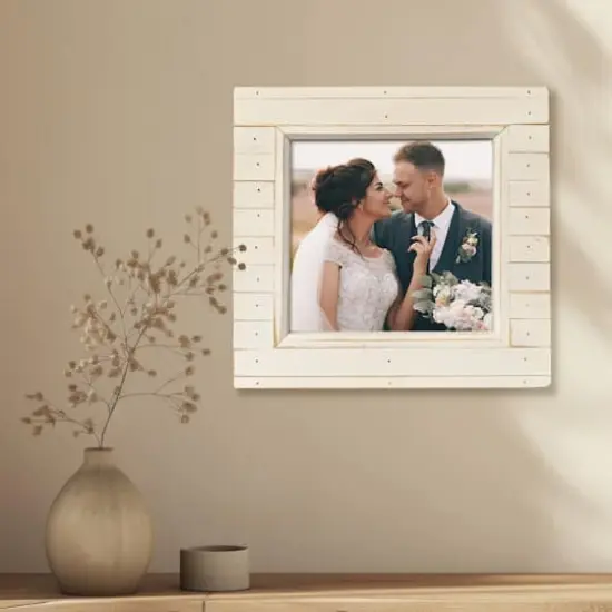 Expressions&trade; White Salvage Chic Frame by Studio D&eacute;cor&reg; {3}