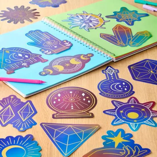 Celestial Vinyl Die Cut Stickers by Recollections&trade; {9}