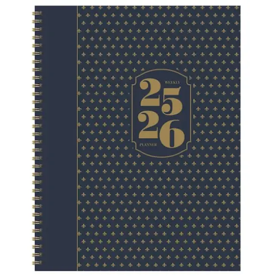 TF Publishing 2025-2026 Fleur de Lis Large Weekly/Monthly Planner {1}