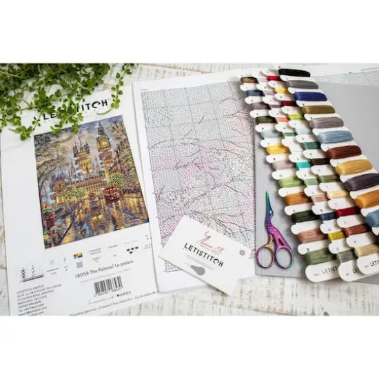 Letistitch The Palace Counted Cross Stitch Kit {4}