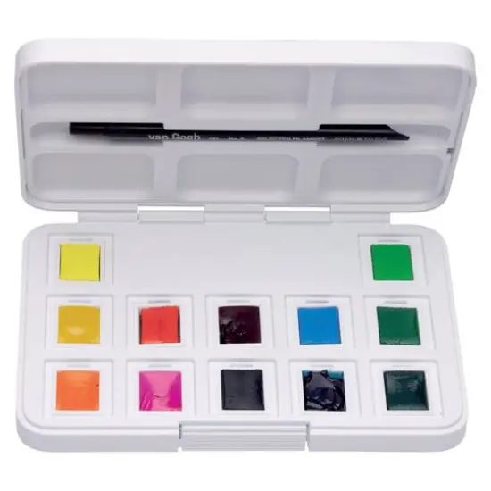 Van Gogh Vibrant Colors Watercolor Pocket Box Set {3}