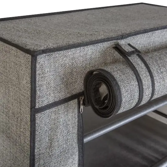 Simplify 8-Tier Shoe Organizer with Cover {8}