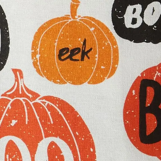 DII&reg; Pumpkin Boo! Dishtowel Set {4}