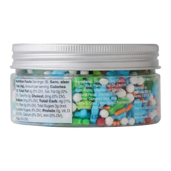 PME Cake Sweet Street&reg; Mixed Shape Sprinkles Dino Roar {6}