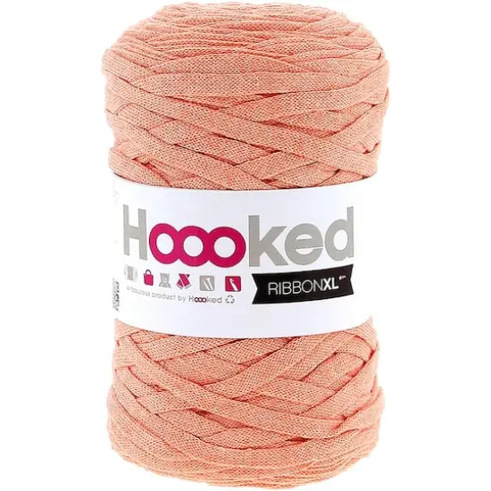 Hoooked RibbonXL Yarn Iced Apricot {1}