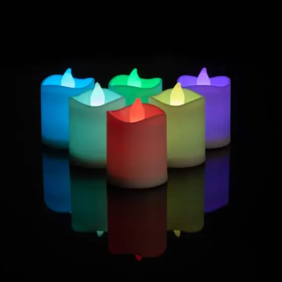 Color Changing LED Votive Candles Set by Ashland&reg; {6}