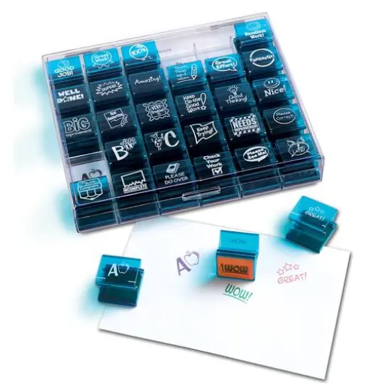 Learning Resources Jumbo Teacher Stamps {1}