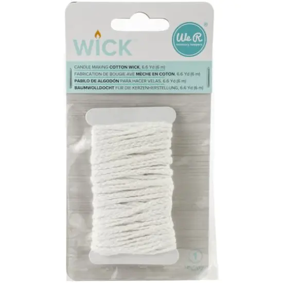 We R Memory Keepers&reg; Candle Making Cotton Wick&trade;, 6.6yd. {1}