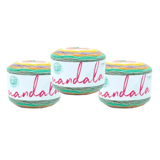 3 Pack Lion Brand&reg; Mandala&reg; Yarn Pixie {1}