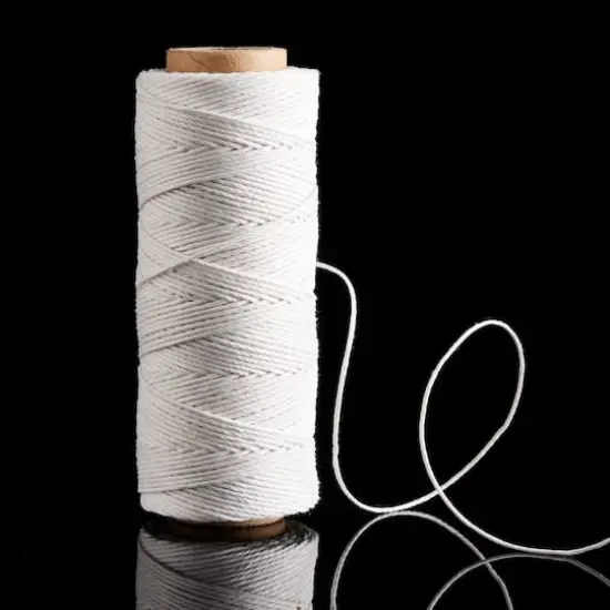 Bead Landing&trade; Hemp Cord Spool, White 20 lb. {3}