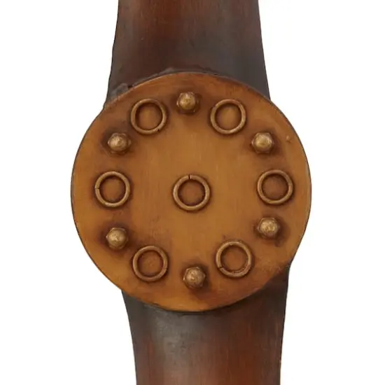 Brown Industrial Wall Decor, 6" x 2" x 55" {5}