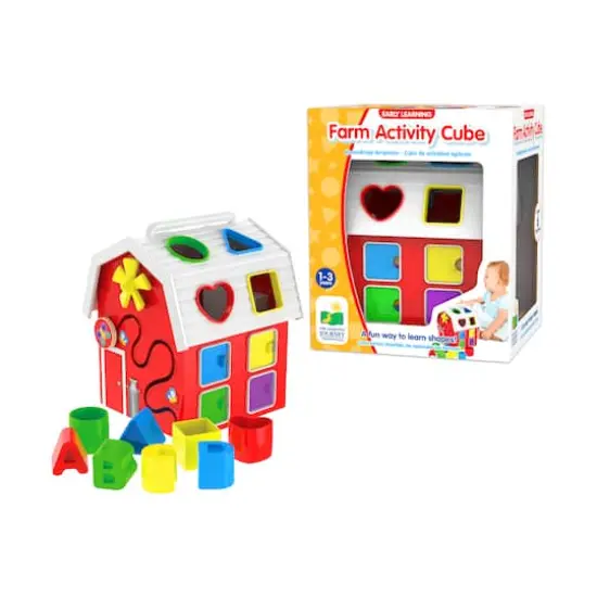 Early Learning - Farm Activity Cube {4}