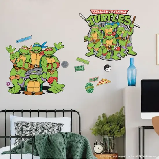 RoomMates Teenage Mutant Ninja Turtles Peel & Stick Giant Wall Decals {3}