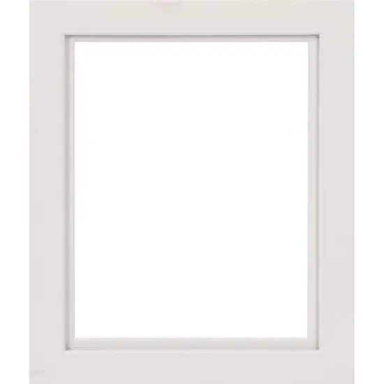 8" x 10" Ivory Double Raised Mat by Studio D&eacute;cor&reg;, 6" x 8" Opening Size {1}