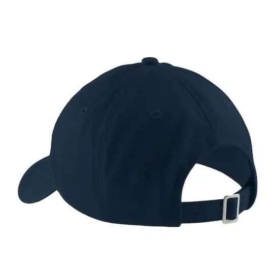Port & Company&reg; Brushed Twill Low Profile Cap Navy {5}