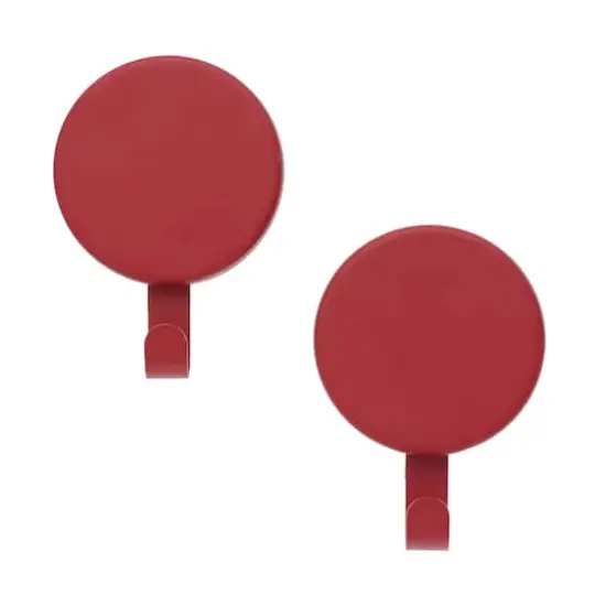 Haute Decor Attract&trade; Red Magnetic Wreath Hanger, 2ct. {1}