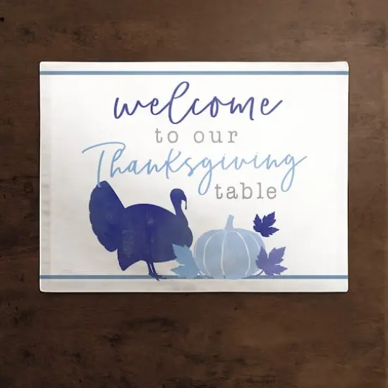Thanksgiving Table Placemat {3}