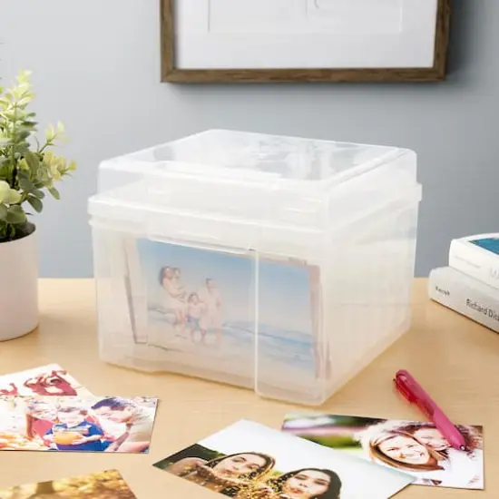 5" x 7" Clear 6-Case Photo Storage Keeper by Simply Tidy&reg; {3}