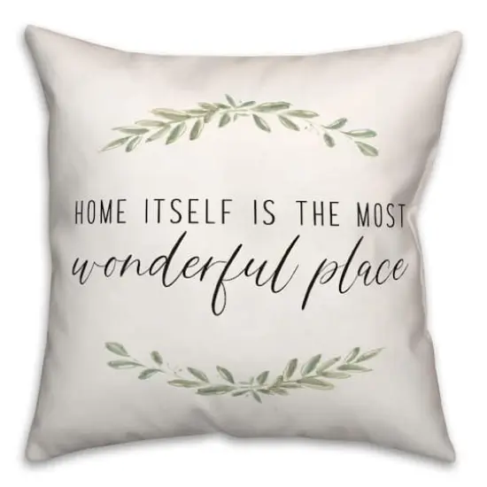 Wonderful Place 18" x 18" Indoor/Outdoor Pillow {1}