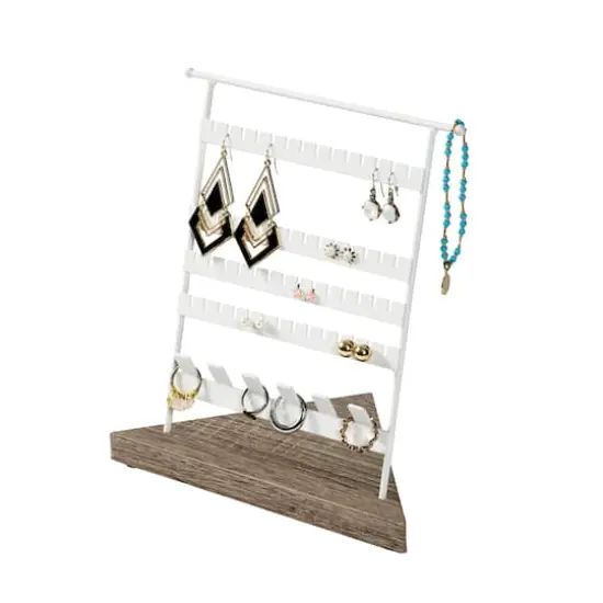Honey Can Do Earring & Ring Stand {4}