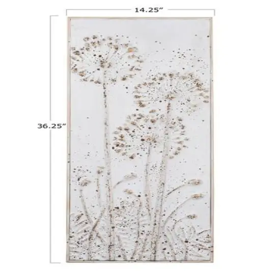 Hello Honey&reg; Metal Wall D&eacute;cor with Flowers Set {7}