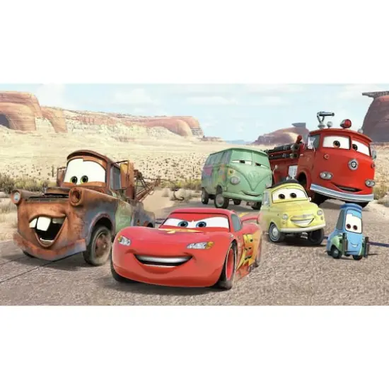 RoomMates Disney Pixar Cars Desert Spray & Stick Wall Mural {1}