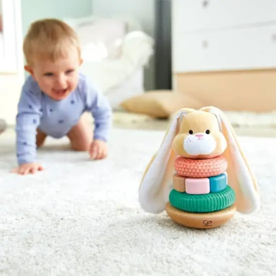 Hape Bunny Stacker Toy {3}