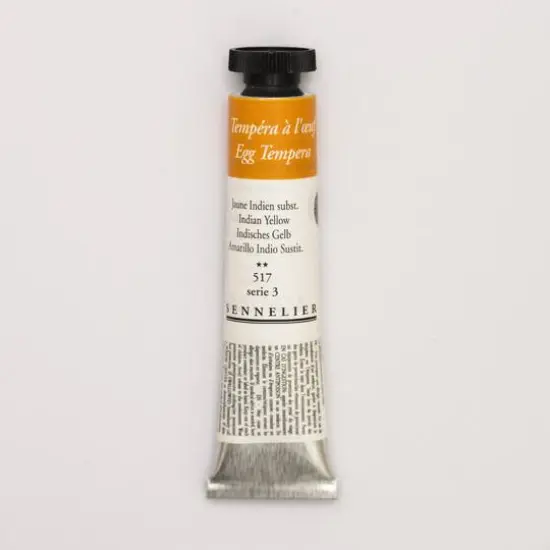 Sennelier Egg Tempera Tube, 21mL Indian Yellow S3 {1}