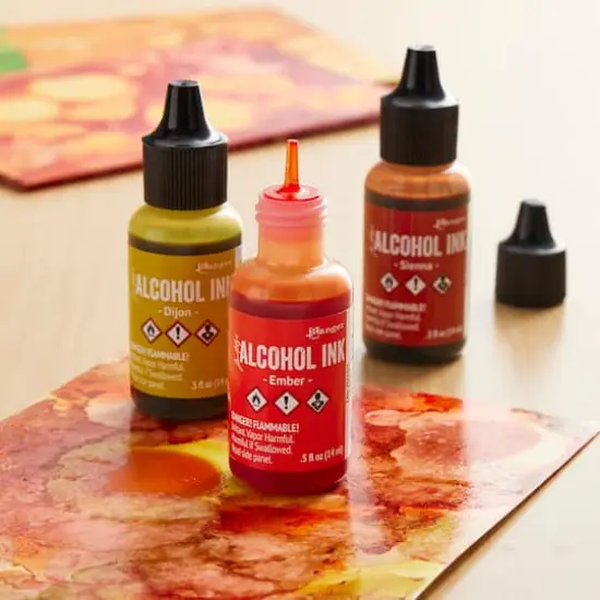 Ranger Tim Holtz&reg; Alcohol Inks Orange/Yellow Spectrum {4}