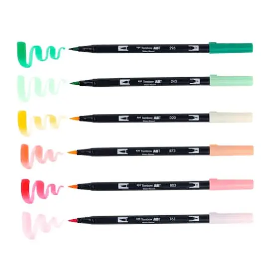 Tombow Just Peachy Dual Brush Pens {4}