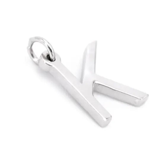 Sterling Silver Alphabet Charm by Bead Landing&trade; K {7}