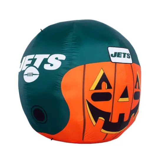 Sporticulture 4ft. Inflatable NFL Team Pride Jack-O' Helmet New York Jets {1}