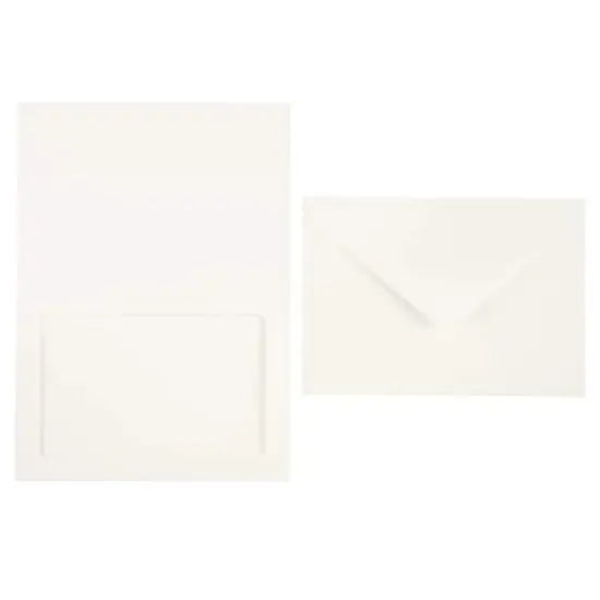 Ivory Frame Cards & Envelopes by Recollections&trade;, 5" x 7" {3}
