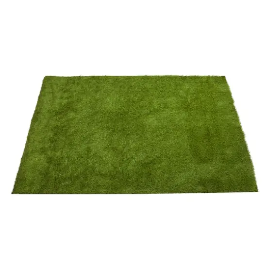 Green Professional Grass Turf Rug, 6ft. x 8ft. {1}