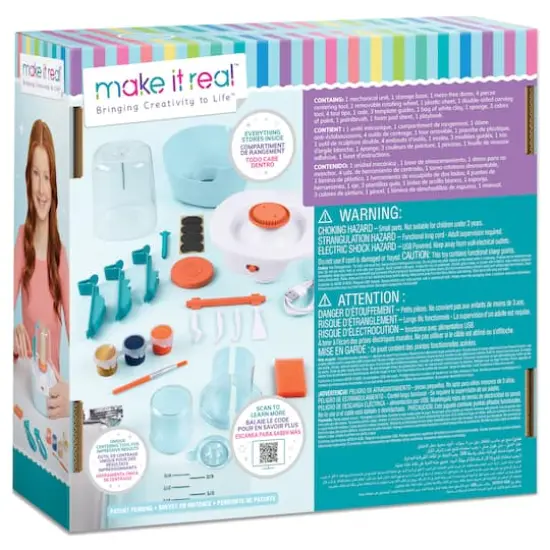 Make It Real&trade; Mini Pottery Studio Kit {7}