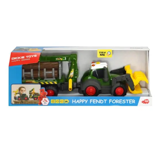 Dickie Toys Happy Fendt 25" Forester Truck & Trailer {3}
