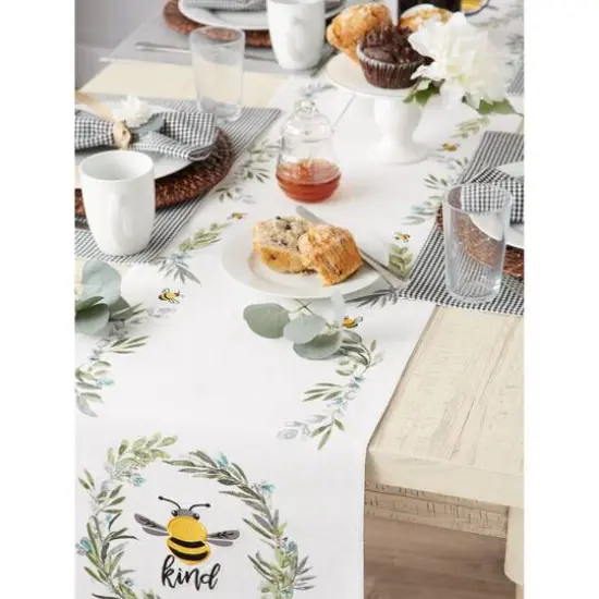 DII&reg; Bee Kind Reversible Embellished Placemats, 6ct.  {7}