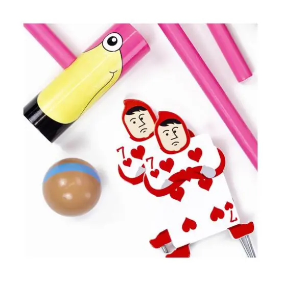 Wonderland Games - The Queen of Heart's Croquet Set {6}