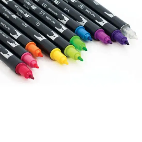 Tombow Bright Dual Brush Pens {6}